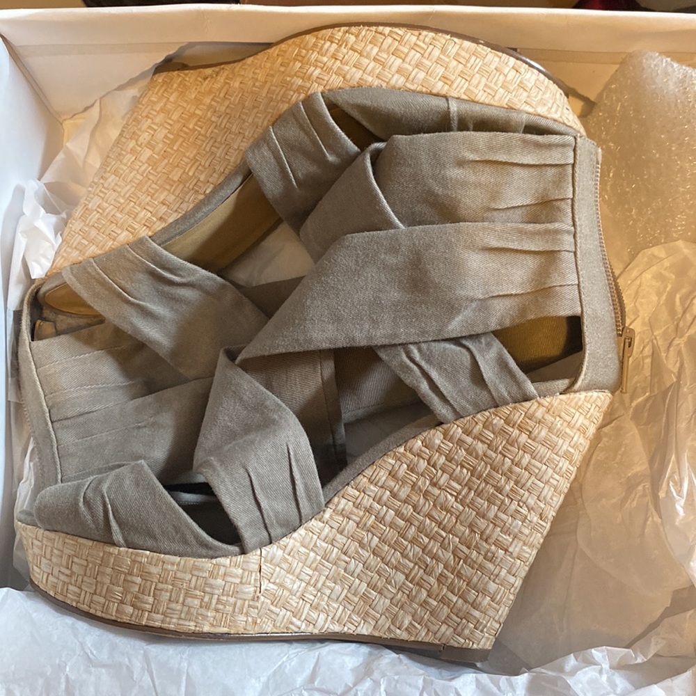 ASOS WEDGE HEEL GLADIATOR HEELS 9 US